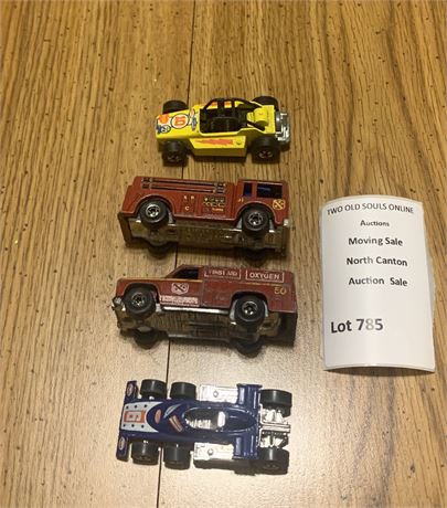Vintage Red Line Hot Wheels Cars - Lot of 4