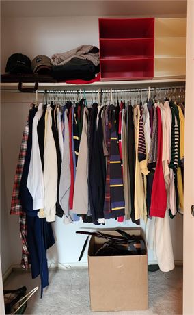 Mens Closet Clean-Out