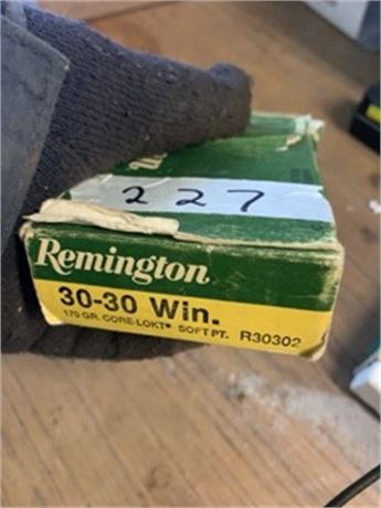 REMINGTON Hi Velocity 30-30 Winchester Box of 13 Cartridges