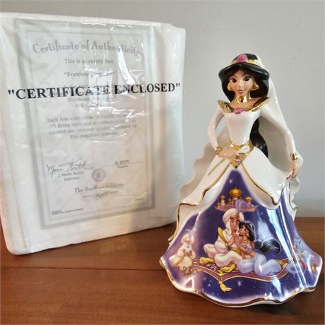 "Forever Jasmine"~Heirloom Porcelain Bell Collection w/COA