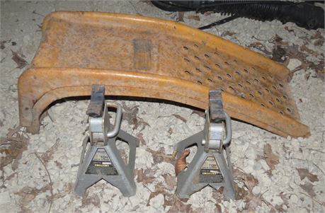 Car Ramps, Jack Stands