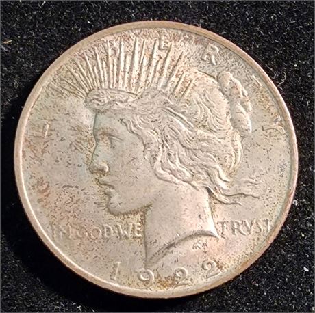 1922 Peace Silver Dollar