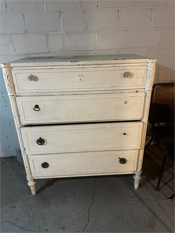 Vintage White Dresser