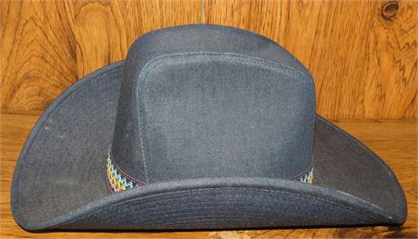 Denim Cowboy Hat