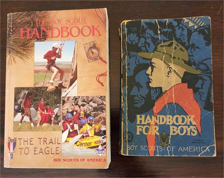 Vintage Boy Scout Books