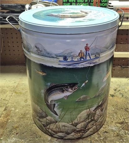 Fishing Decorative Bucket