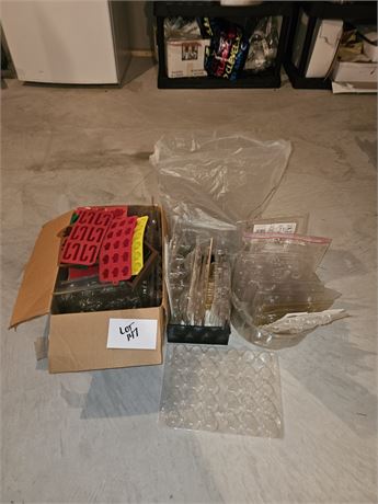 Boxes Of Plastic Candy Molds