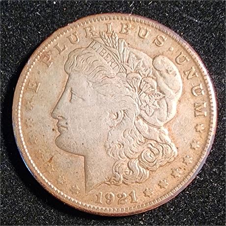 1921-S Morgan Silver Dollar