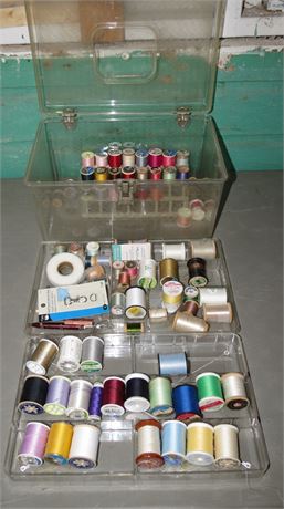 Sewing Box & Thread