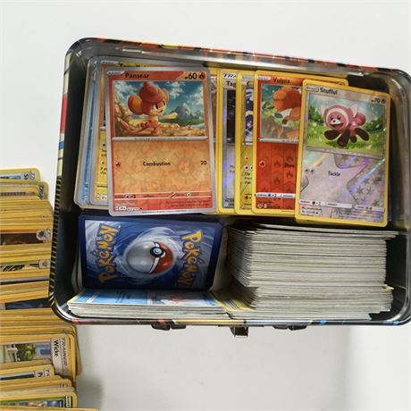 Pokémon & Yu-Gi-Oh! Collector Card Lot In  2020 Spring Collector's Chest Tin