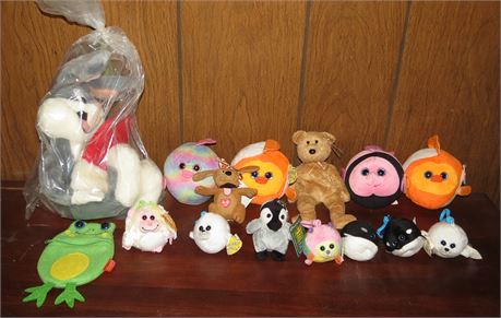 Bugs Bunny Stuffed Animal, TY Beanie Ballz, etc