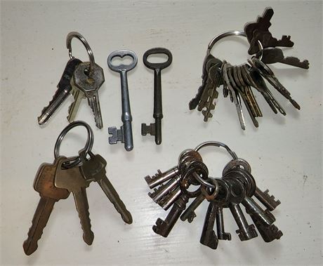 Skeleton keys, etc