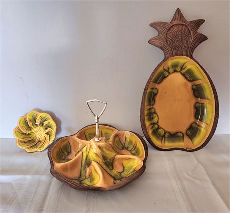 California Pottery 608 Sequoia Ware set