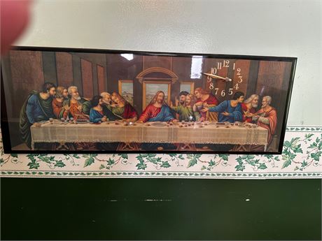 'The Last Supper' Clock