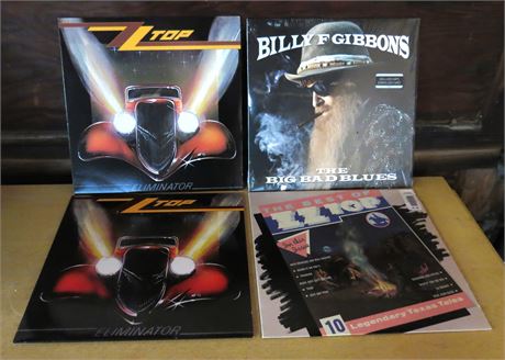 ZZ Top, Billy Gibbons Albums