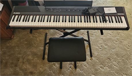 Alesis Recital keyboard & Bench