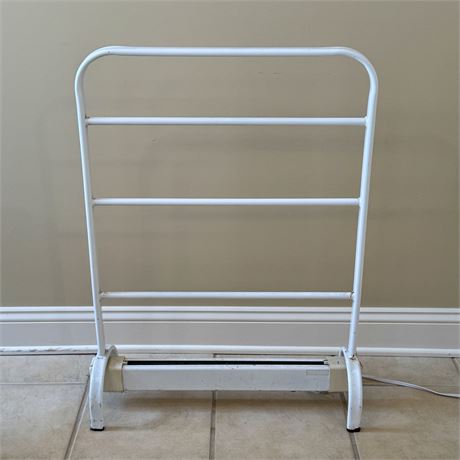 Vintage Electric Towel Warmer Heater Drying Rack