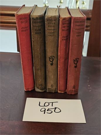 Zane Grey Collection - 1st Ed. "The Heritage of the Desert" 1948 & More