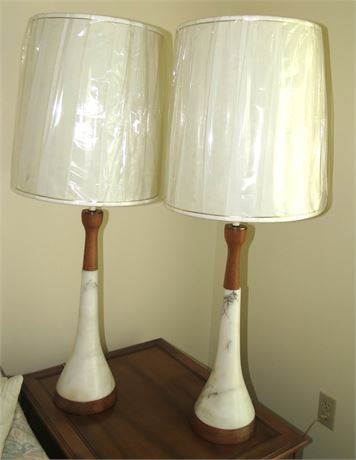 MCM Marble Lamps