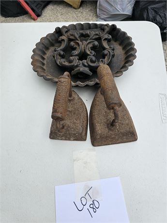 Cast Iron Metalware Garden Boot Scraper & More