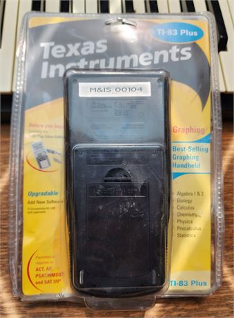 Texas Instruments TI - 83 Plus Calculator