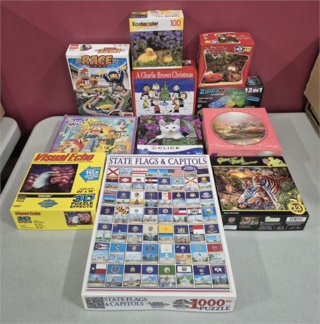 Assorted Puzzle Lot