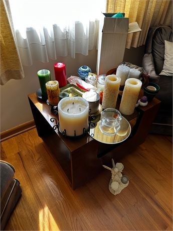 Large Candle Lot