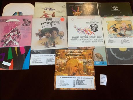 My Fair Lady, The Sound of Music, Funny Girl, The Music Man, Scarborough Fair