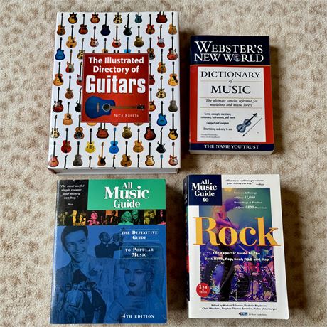 Music Guide and Music Dictionary Books