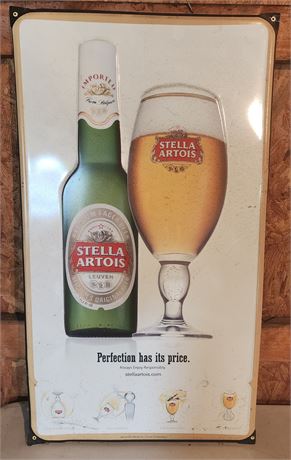 Stella Artois Tin Sign