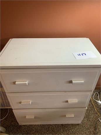 White Dresser