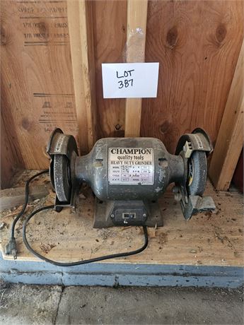 Champion Quality Tools Heavy Duty Grinder