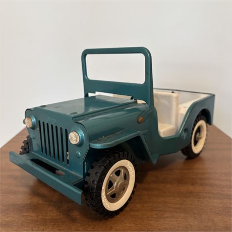 Tonka Pressed Steel Jeep - Approx. 10"