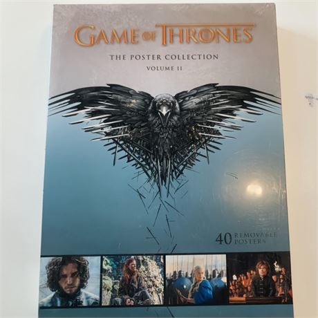 Game of Thrones The Poster Collection, Volume II W/40 Removable Posters