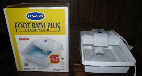 Dr. Scholl's Foot Bath Plus Massager