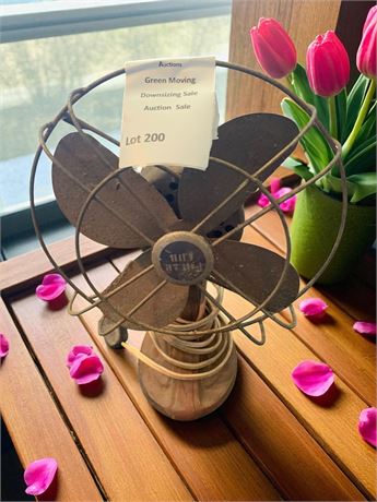 Vintage 8" Metal Handy Fan by Chicago Electric Mfg. Co.