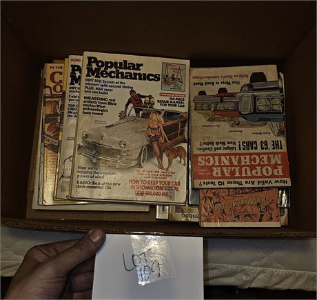 Popular Mechanics Mixed Magazines