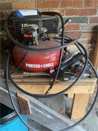 Porter Cable Air Compressor Lot