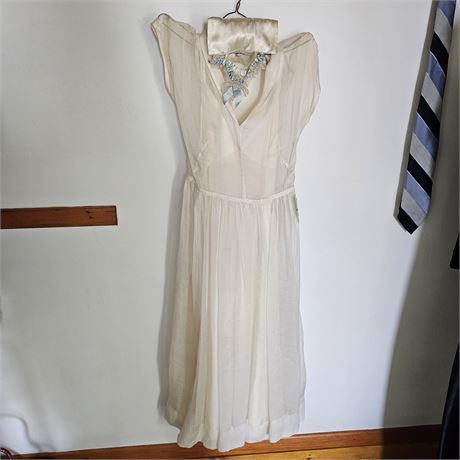 1940's Vintage Wedding Dress Size Small