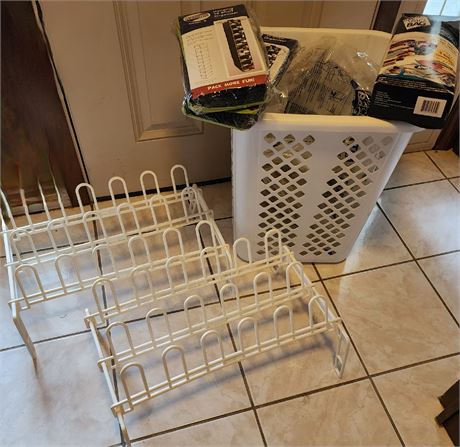 Home Storage Lot-Shoe Storage, Spacebags and More