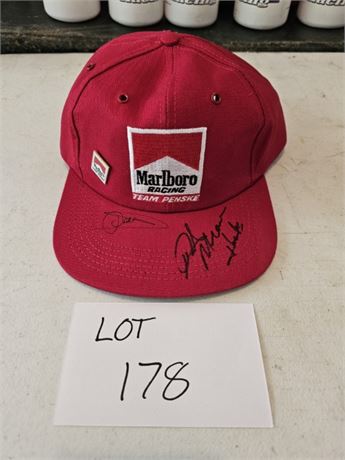 Marlboro Signed Racing Ball Cap