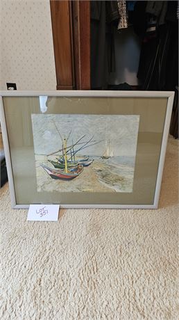 Nautical Sailboat Print