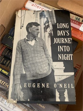 Vintage Book Lot Long Days Journey Into Night by Eugene ONeill & More