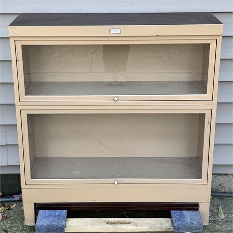 General Fireproofing Co. Industrial Steel Barrister Bookcase