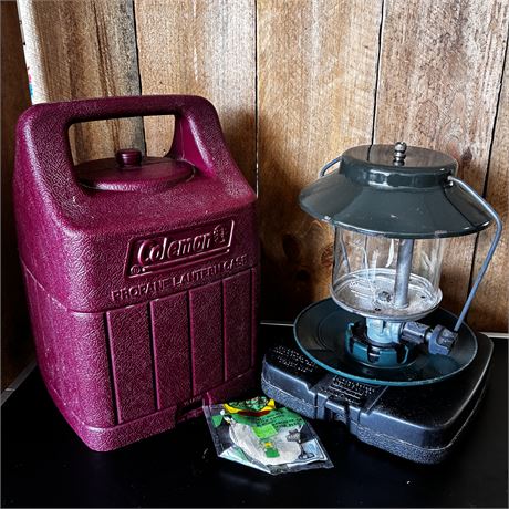 Coleman Portable Propane Lantern with Case