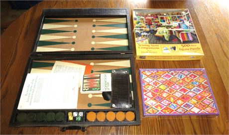 Backgammon, Puzzles