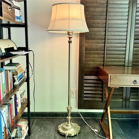 Vintage Circline Floor Lamp - 60"T