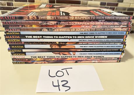 MAXIM Magazine Lot-14 Issues