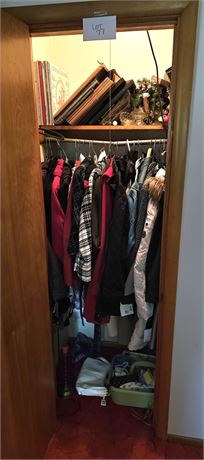 Closet Cleanout- Ladies Coats Size Sm-Med Mixed Style & Makers, Records, Decor