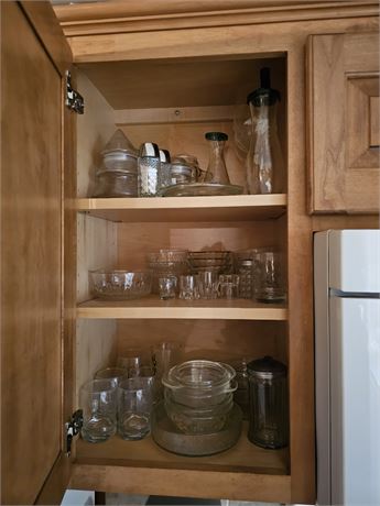 Kitchen Cupboard Cleanout:Juice Glasses / Bowls & More